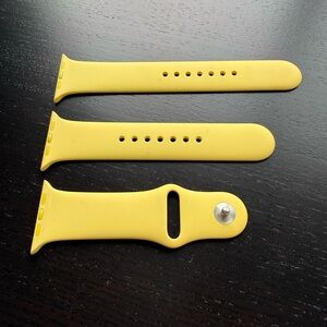 Yellow Watch Band Set